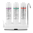 Clear Pure Triple filtro de sobreponer fácil de usar, sin electricidad con filtros PP+CTO+UF.