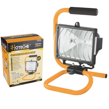 Reflector halogeno con base de 400W 120V/60HZ 8000 lúm