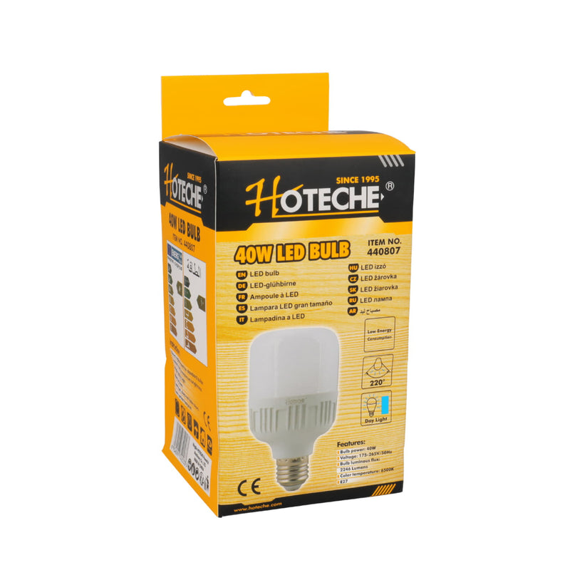 Bombillo LED 40W 2246 lúmenes temperatura color 6500K E27