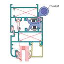 Bisagra Para Ventana. Platina De Ajuste Y Tornillos De Acero Inoxidable.Soporta 100KG Y Ancho De 100