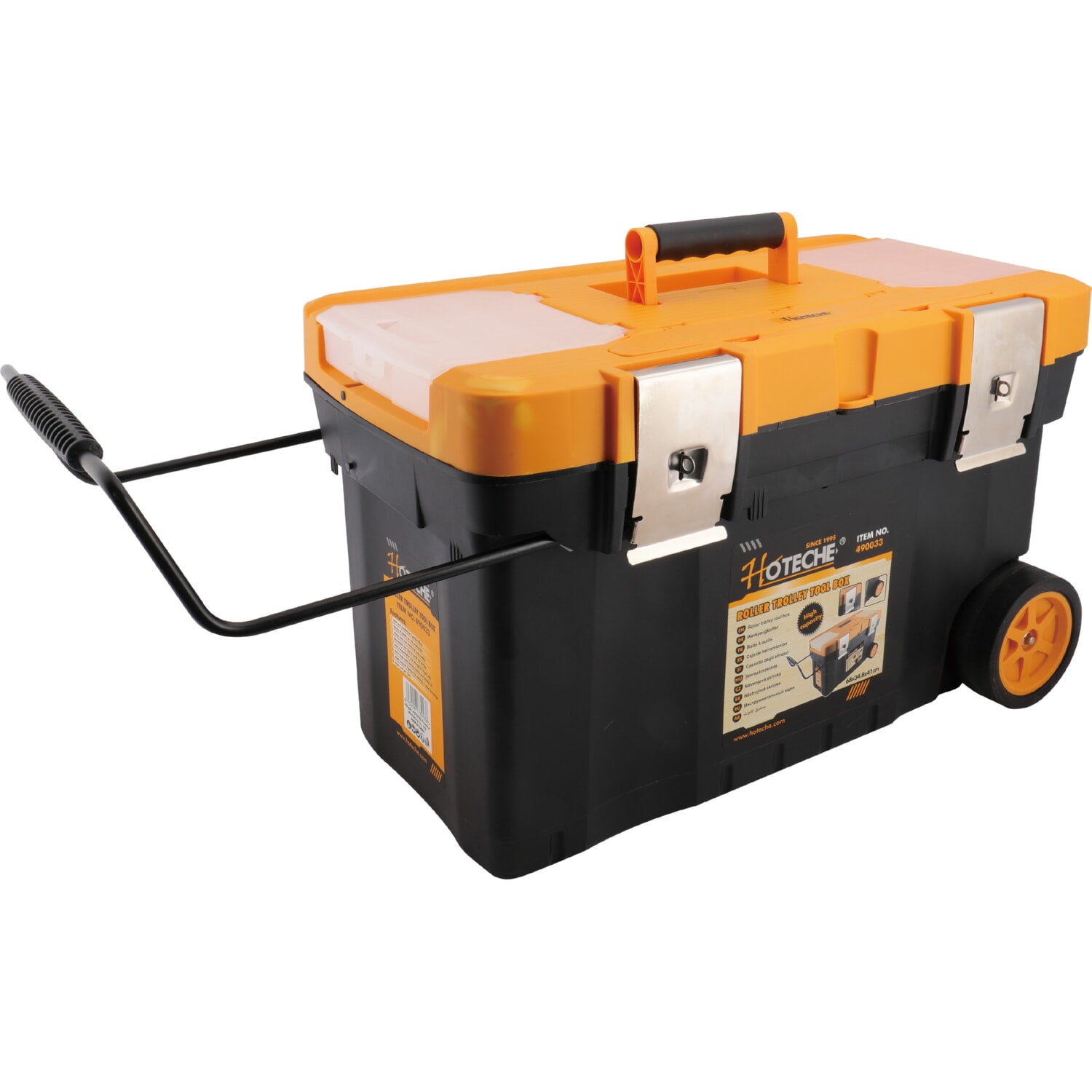 Caja Con Ruedas Caja Herramientas con Ruedas Tamaño 68x34.8x41cm Rueda 5