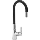 Llave  grifo de Fregador Flexible En Color Negro