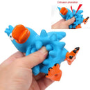 Juguete Para Perro Con Sonido. Pato De Latex. Color Azul.