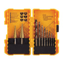 Juego 8Pzas de Brocas madera semicírculo y cuatro garras