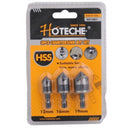 Juego de 3 Pzas de Brocas de Avellanar tamaño: 12,16,19mm