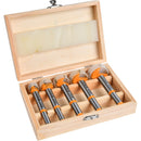 Juego 5 Pzas Brocas Forstner para madera 15,20,25,30,35Mm