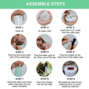 Bomba sistema de riego automático para jardín.