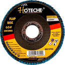 Disco Abrasivo Flap de ZIRCONIA 4-1/2"x 22.23MM Grano 60