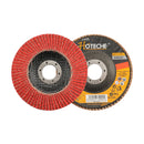 Disco abrasivo Flap (Ceramico) 4-1/2"x 22.23mm-Grano 80