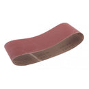 Juego 5 Pzas Bandas lija 100x610mm 2x#40, 2x#80, 1x#121