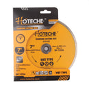 Disco diamantato continuo (tipo húmedo) 4-1/5"X7/8"