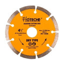Disco diamantado segmentado (tipo seco) 4-1/2"x7/8"