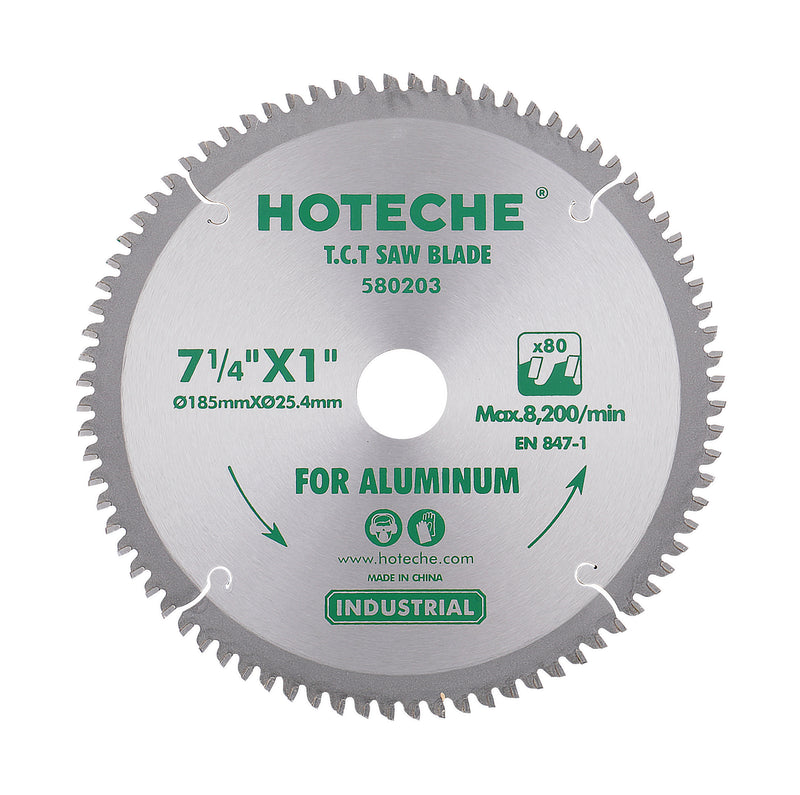 Disco para Sierra corte de Aluminio 8-1/4"x 30mm x 80T