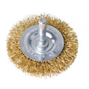 Cepillo circular Acero Latonado de 50mm para con espiga