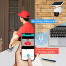 Cámara de seguridad solar, 360° a prueba de agua. Con wifi. 3MP.