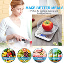 Balanza pesa digital de cocina para alimentos. 1g/5kg