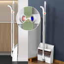 Juego Escoba Con Rotacion Y Recogedor Plegable Con Dientes.