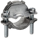 Conector Tipo ROMEX De Grapa  Para Cable De 1/2".  Material Zinc. Certificado UL-E365150.