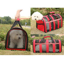 Bolsa Transportadora Para Mascotas. Color Negro. Tamaño 50X27x28cm.