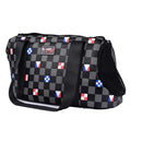 Bolsa  Estilo Cartera Para Transportar A Tus Mascotas. Color Negra. Tamaño42x25x23cm