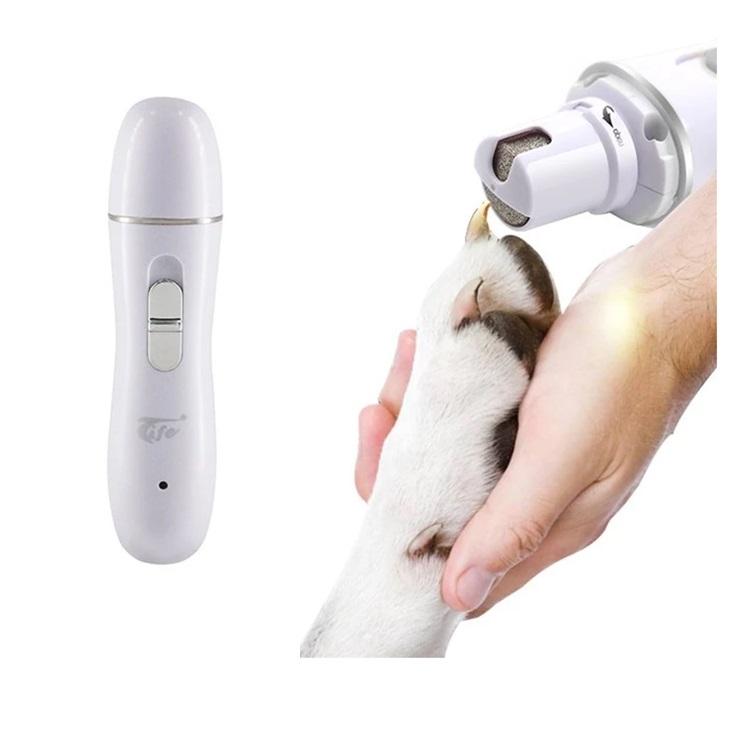 Corta Uñas Y Pulidor Electrico Para Mascotas. Recargable, Incluye Cable USB.