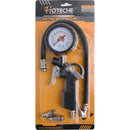 Pistola infladora de aire de neumáticos con manometro