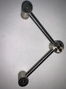 Araña 2 Vías En Tubo Redondo