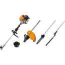 4 Herramientas para jardín a mezcla: Motoguadaña, Motosierra, Corta Setos, Corta Zacate