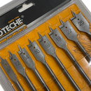 Juego brocas paleta madera 8 Pza 10,12,14,16,18,19,22,25mm