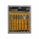 Juego brocas paleta madera 8 Pza 10,12,14,16,18,19,22,25mm