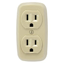 Tomacorriente Doble Polarizado Superficial Grado Residencial 15A 125V