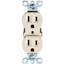 Tomacorriente Doble Polarizado Empotrable 15A 125V Marfil