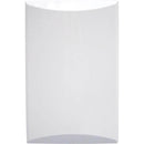 Placa Ciega Línea Plata Blanco