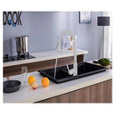 Grifo Para Fregador De Cocina Con Manguera Extraíble, Color Blanco