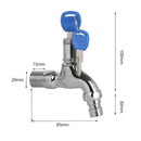 Grifo De Apertura Rápida Con Llave Para Cierre