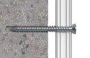 Tornillo autoroscante para marcos de ventanas 7.5mm x Torx30 - 100 und