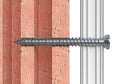 Tornillo autoroscante para marcos de ventanas 7.5mm x Torx30 - 100 und