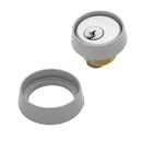 Anillo Antirobo Para Cilindro Mortise 1-5/32_ Silver SE VENDE POR UNIDAD
