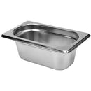 Bandeja Gastronorm De Acero Inoxidable Gn 1/9 (65 Mm)