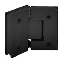 Bisagra De Baño Vidrio-Vidrio 135 Grados Color Negra. Bronce Alta Calidad.