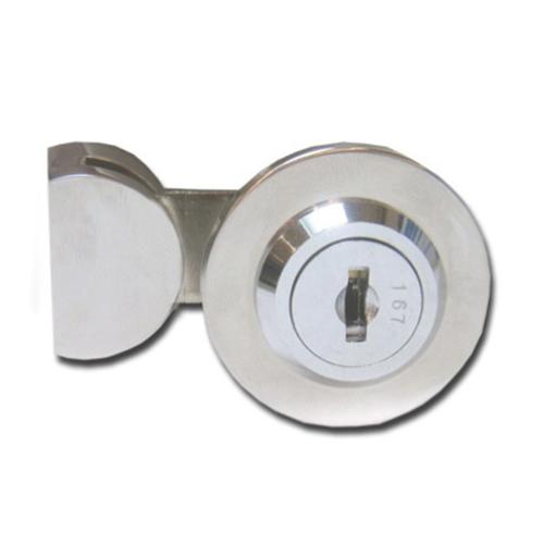 Cerradura Cilindrica Para Pegar Con Uv( Vidrios De 6 Mm) Requiere Perforacion En El Vidrio.