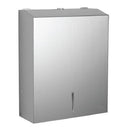 Dispensador Papel Mano Cuadrado 280X348x102 Mm. Inox 304 Satinado.