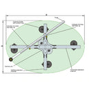 Kit De Extensión De Rango De Corte De 1400 A 2300 Mm