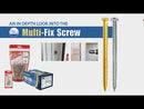 Tornillo autoroscante para marcos de ventanas 7.5mm x Torx30 - 100 und