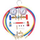 Juego De Manometros Diagnostico De Freon Para Refrigerantes R134A, R12, R22,  R404A/R502.