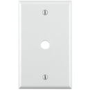 Tapa Plastica Cable COAXIAL De 16 Mm. Incluye Tornillos Metalicos. Color Blanco.