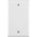 Tapa Plastica Ciega. Incluye Tornillos Metalicos. Color Blanco.