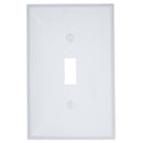 Tapa Plastica Para Interruptor Sencillo Linea Economica. Incluye Tornillos Metalicos.