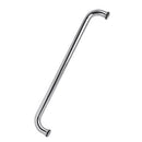 Toallero Inox Brillante De 19 Mm . 500 Mm De Largo Distancia Entre Ejes 500 Mm