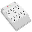 Tomacorriente PROW de 6 salidas con tierra e indicador LED